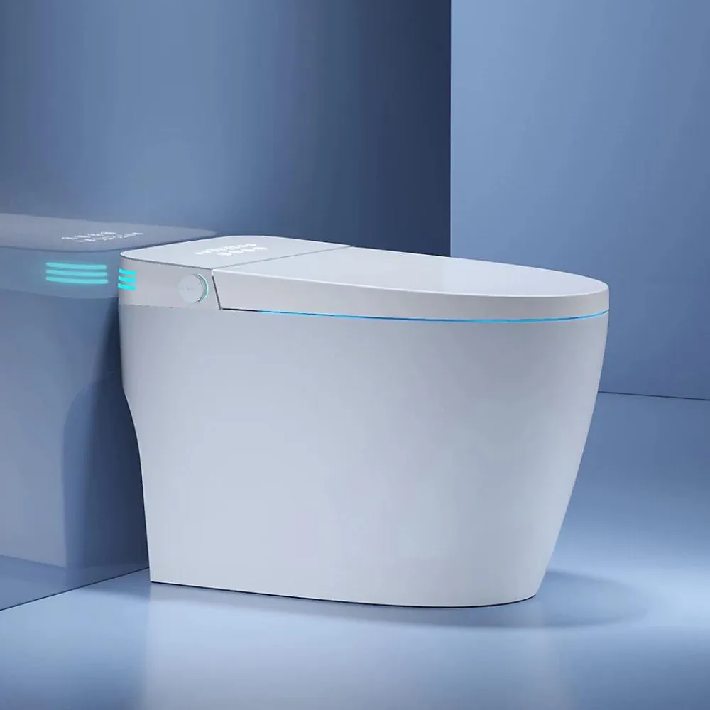 Kleenmac Toilettes intelligentes (sans réservoir) Olivia KEB2018TRW (toilettes japonaises) sortie horizontale 180 mm Blanc