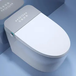 Wc Japonais|Kleenmac Toilettes intelligentes (sans réservoir) Olivia KEB2018TRW (toilettes japonaises) sortie horizontale 180 mm Gris