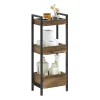 Etagère Salle De Bains|Sobuy Tour de Rangement Etagère de Stockage, 3 étages, FRG226-F,