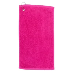 Gant De Toilette|Towel City - Serviette de golf LUXURY Fuchsia (50 cm x 30 cm)