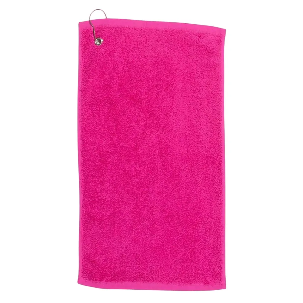 Gant De Toilette|Towel City - Serviette de golf LUXURY Fuchsia (50 cm x 30 cm)