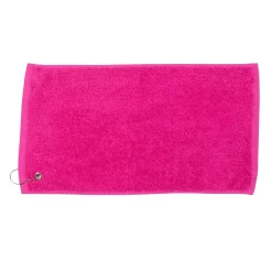 Gant De Toilette|Towel City - Serviette de golf LUXURY Fuchsia (50 cm x 30 cm)
