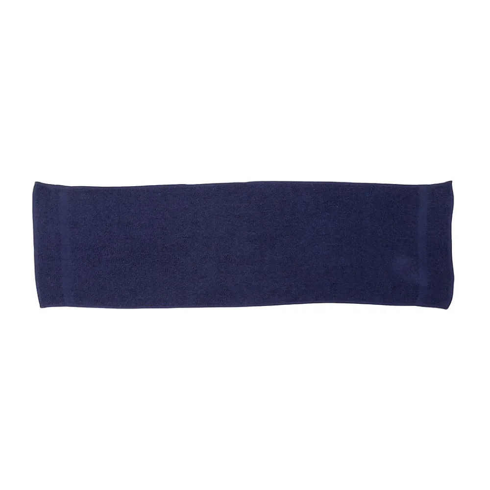 Towel City - Serviette de sport CLIC Bleu marine (110 cm x 30 cm)