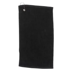 Towel City - Serviette de golf LUXURY Black (50 cm x 30 cm)