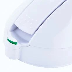 MSV Tringle de douche - - MS096 - PVC - blanc - 40 x 9,5 x 10 cm