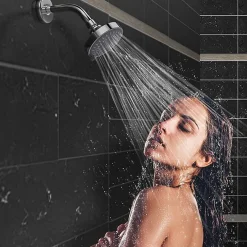 Deko Tête de Douche, Pommeau de Douche Fixe, Pomme de Douche Anti Calcaire, Tete de Douche Haute Pression