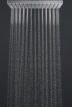 Pommeau De Douche, Flexible Et Barre De Douche|Hansgrohe Tête de douche rectangulaire 20,5 cm, chrome, Vernis Blend 200 Eco C