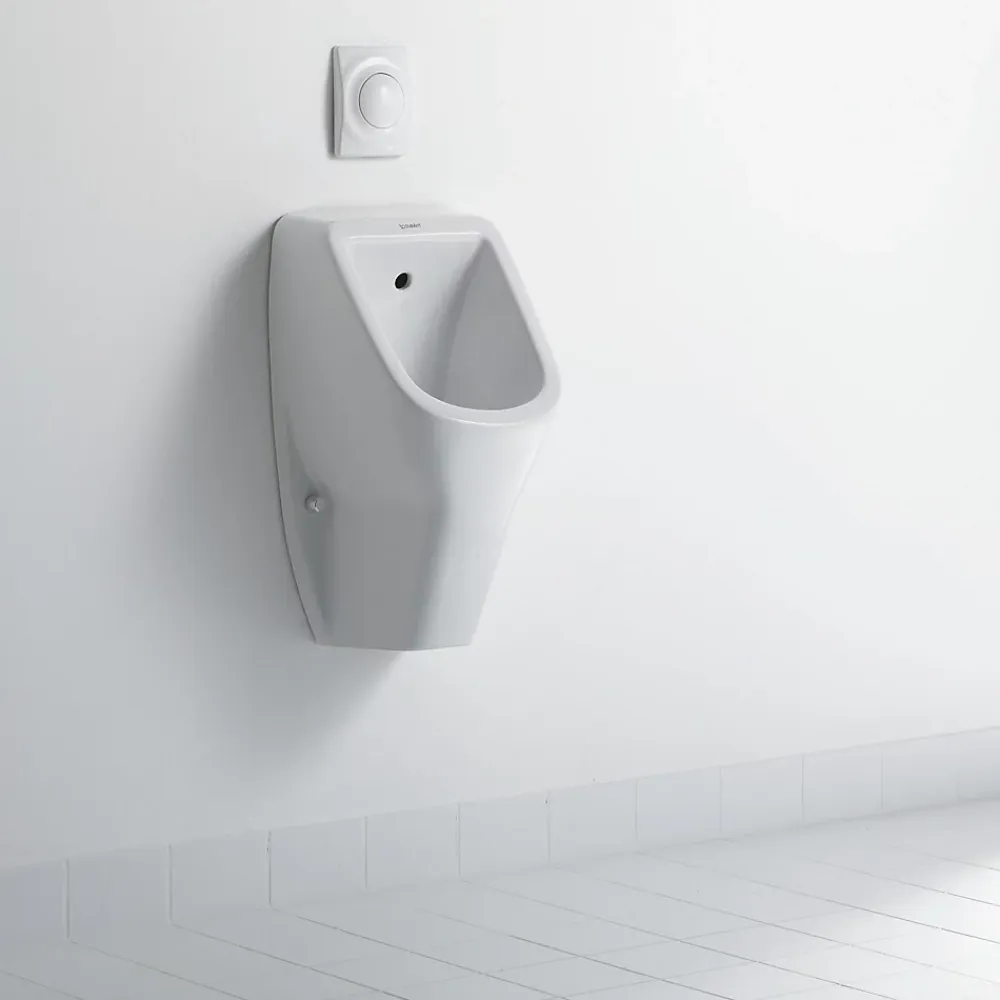Duravit Urinoir D-CODE avec alimentation cachée - En céramique blanche