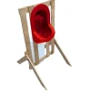 Urinoir|Ti'Pi Urinoir d'extérieur en palette - Epuré - Rouge - Design bohème - Réservoir 25 litres