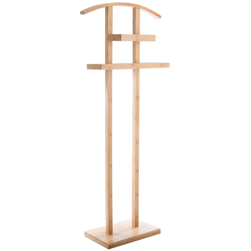 Etagère Salle De Bains|5Five Valet avec vide poche H.113 cm bambou