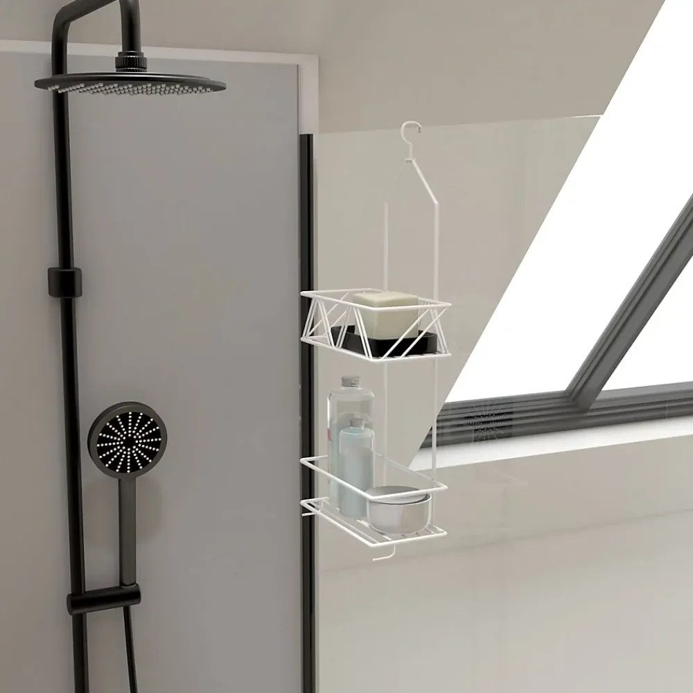 Etagère Salle De Bains|Galedo Valet Blanc suspendu 50x20x10 - ELI