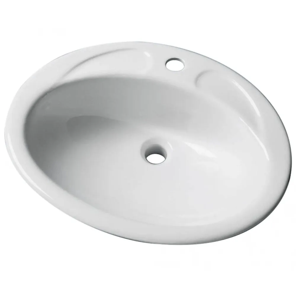 Vasque À Encastrer|Planète Bain Vasque à encastrer - Ibiza Blanc simple