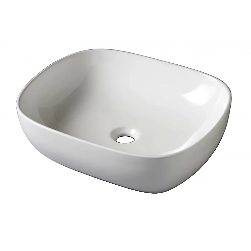 Vasque À Poser|Planète Bain Vasque à poser 49.5 cm blanc brillant - Manille