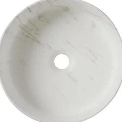 Vasque À Poser|Planète Bain Vasque à poser Andria 36 cm - Effet marbre - Rebords fins