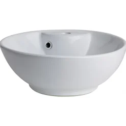 Vasque À Poser|Planète Bain Vasque à poser porcelaine blanche 41cm- Rebords fins