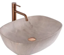 Rea Vasque À Poser Freja Beige Oval