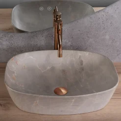 Rea Vasque À Poser Freja Beige Oval