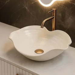 Vasque À Poser|Rea Vasque À Poser Hm-02 Beige