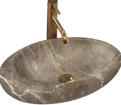 Rea Vasque À Poser Roxy B Stone Nature Grey Oval