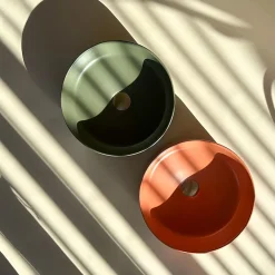 Vasque À Poser|Rea Vasque À Poser Sami Terra Orange Round