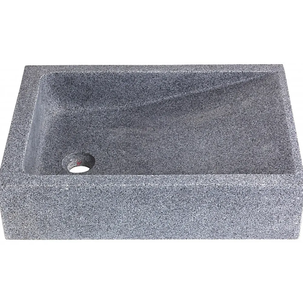 Vasque À Poser|Planète Bain Vasque à poser rectangle en pierre naturelle