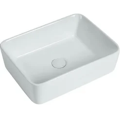 Vasque À Poser|Stano Vasque à poser rectangulaire en ceramique CORDOBA 48 x 37 cm