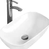 Lavabo|Silla Global Vasque à poser rectangulaire, céramique 46x23x12 cm Blanc