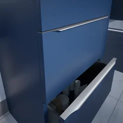GoodHome Vasque à poser ronde céramique blanc mat Samal