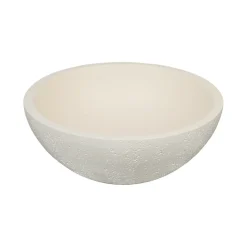 Vasque À Poser|Homesight Vasque à poser ronde céramique beige Ø36 x H.14,5 cm Emmy