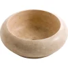 Casa Linéa Vasque à poser ronde en travertin l.40,6xH.15 cm, Carla