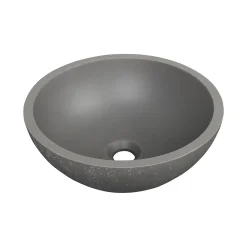 Vasque À Poser|Homesight Vasque à poser ronde gris Ø36 x H.14,5 cm Emmy