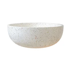 Vasque À Poser|Homesight Vasque à poser ronde terrazzo couleurs chaudes Ø38 x H.13,5 cm Jane