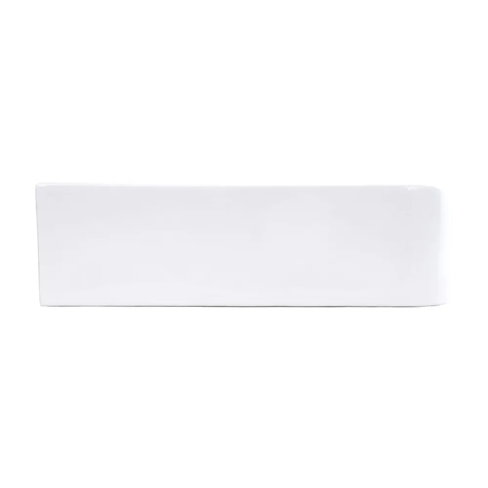 Schulte Vasque À Poser Dara - 60,5 X 47 X 14,5 Cm - Rectangulaire - Blanc
