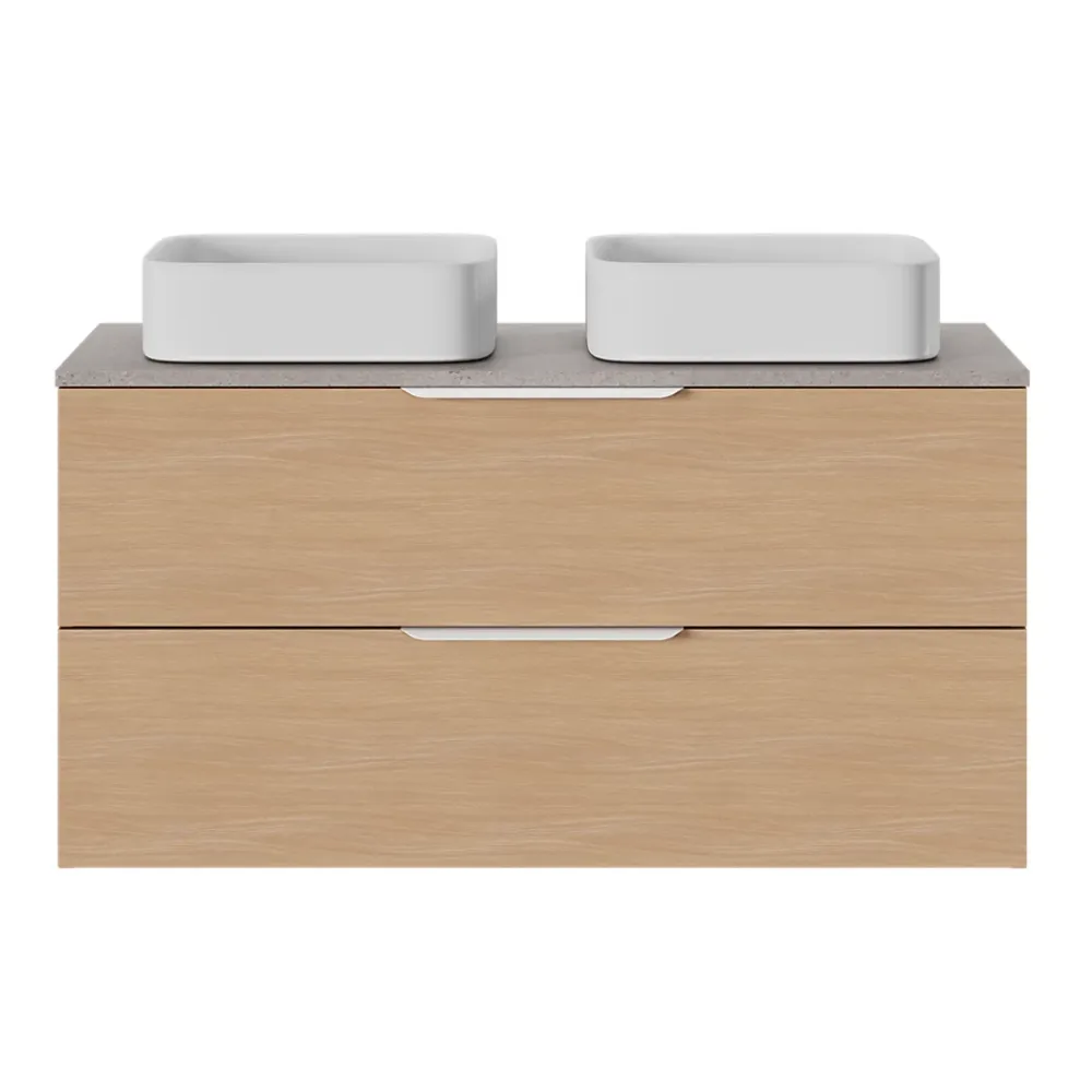 Vasque À Poser|GoodHome Vasque à poser Tekapo en résine blanc