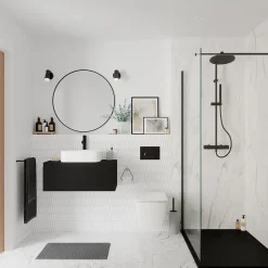 Vasque À Poser|GoodHome Vasque à poser Tekapo en résine blanc