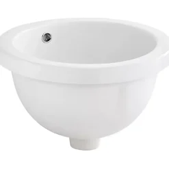 Sanindusa Vasque a encastrer par dessus céramique traditionnelle WCA blanc (compatible avec colonne WCA)