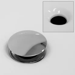 ECD Germany Vasque a poser salle de bain lavabo bol ovale blanc en ceramique 605x380x180 mm