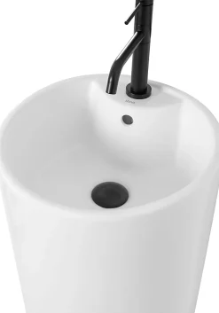 Lavabo|Rea Vasque Autoportante Blanka White Round