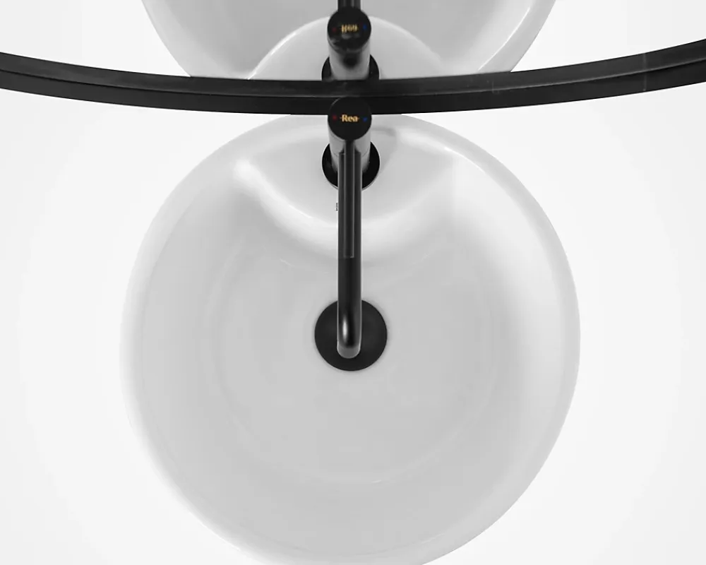 Lavabo|Rea Vasque Autoportante Blanka White Round