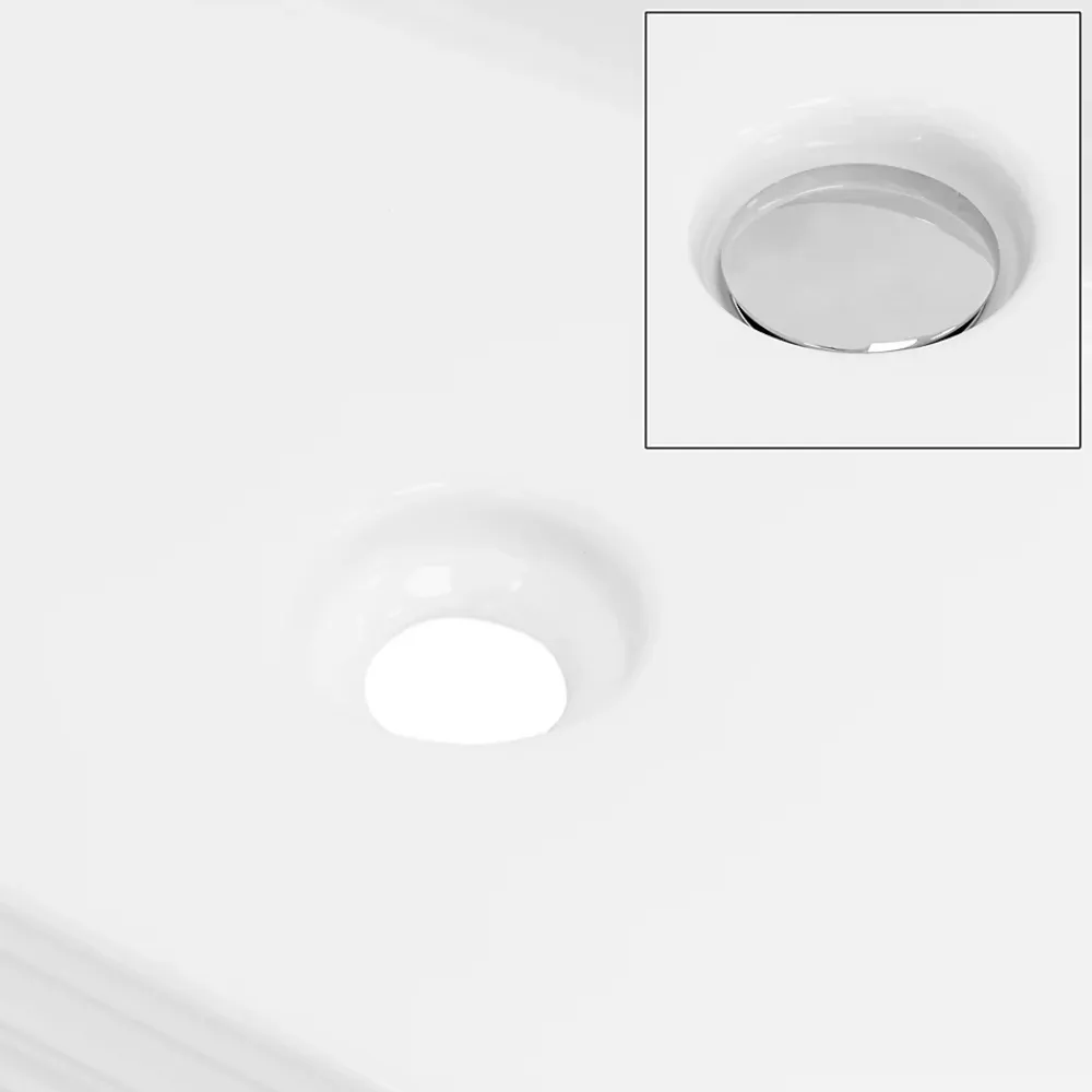 Vasque À Poser|Ml-Design Vasque blanc rectangulaire en ceramique lavabo lave-mains a poser 680x380x120 mm