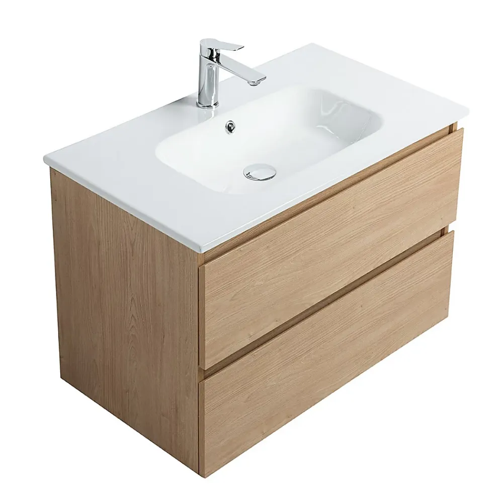 Bain-Bain Vasque céramique 80Cm KALI -
