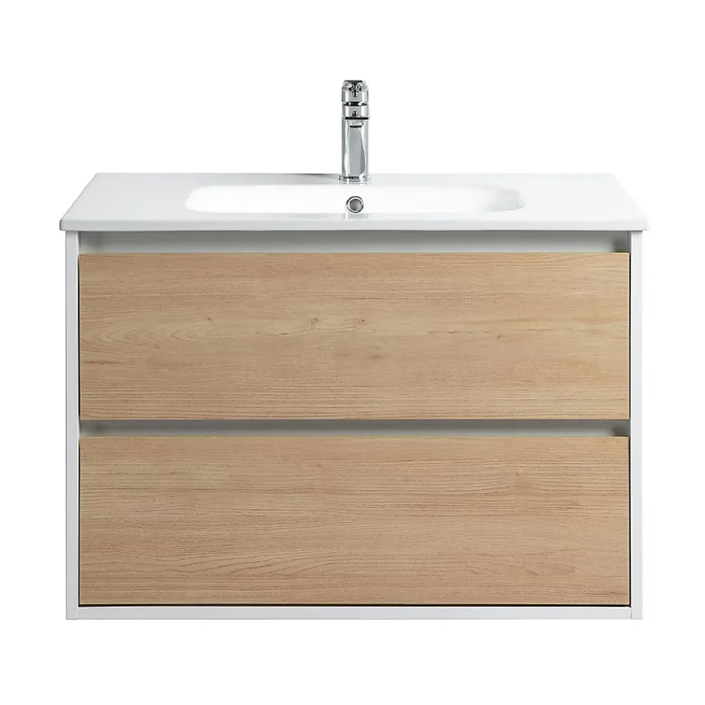 Bain-Bain Vasque céramique 80Cm KALI -