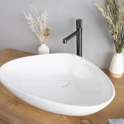 Wanda Collection Vasque en céramique à poser Travis 59cm