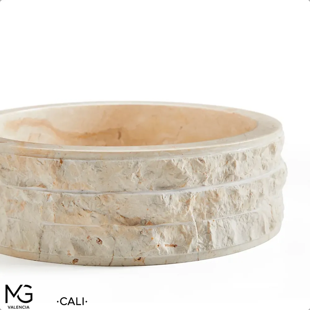MG Valencia Vasque en marbre naturel CALI 40x40x15 cm