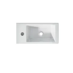 Lavabo|Dileci Vasque lave-mains sortie gauche (36,5x18x9cm) -