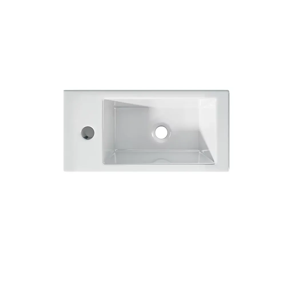 Lavabo|Dileci Vasque lave-mains sortie gauche (36,5x18x9cm) -