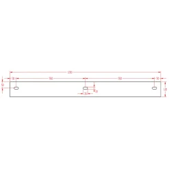 Bernstein Vasque murale 120x50x12cm ou à poser avec espace de rangement - fonte minérale - TWG222