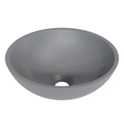 Plan Vasque Lave-Mains|Cuisibane Vasque ronde à poser TREND - Gris mat