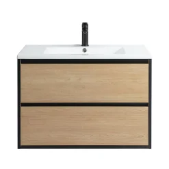 Plan Simple Vasque|Bain-Bain Vasque résine 80Cm NOLAN -