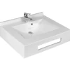 Plan Vasque Lave-Mains|Cuisibane Vasque suspendue carrée EVIDENCE 70 cm - blanc